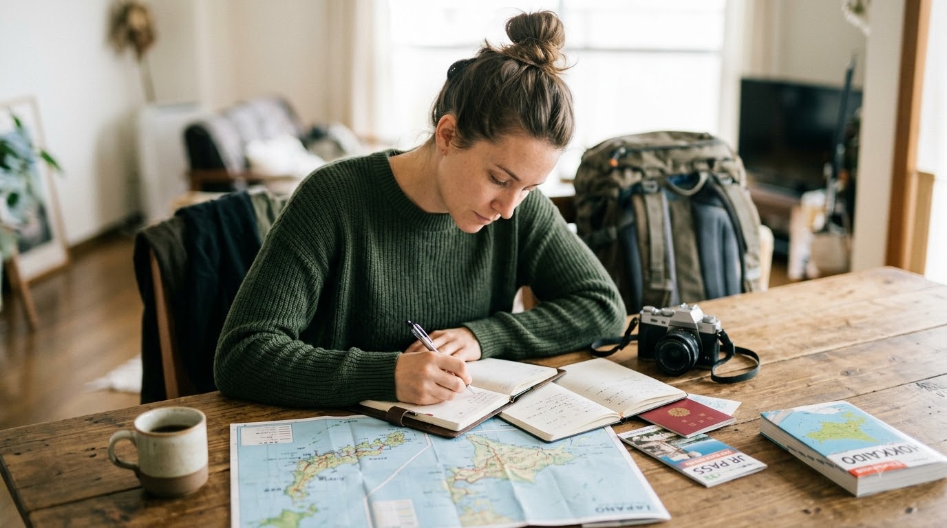 Checklist du lịch Hokkaido tự túc từ giấy tờ đến hành lý Bảng checklist chuẩn bị du lịch Hokkaido tự túc trước ngày khởi hành